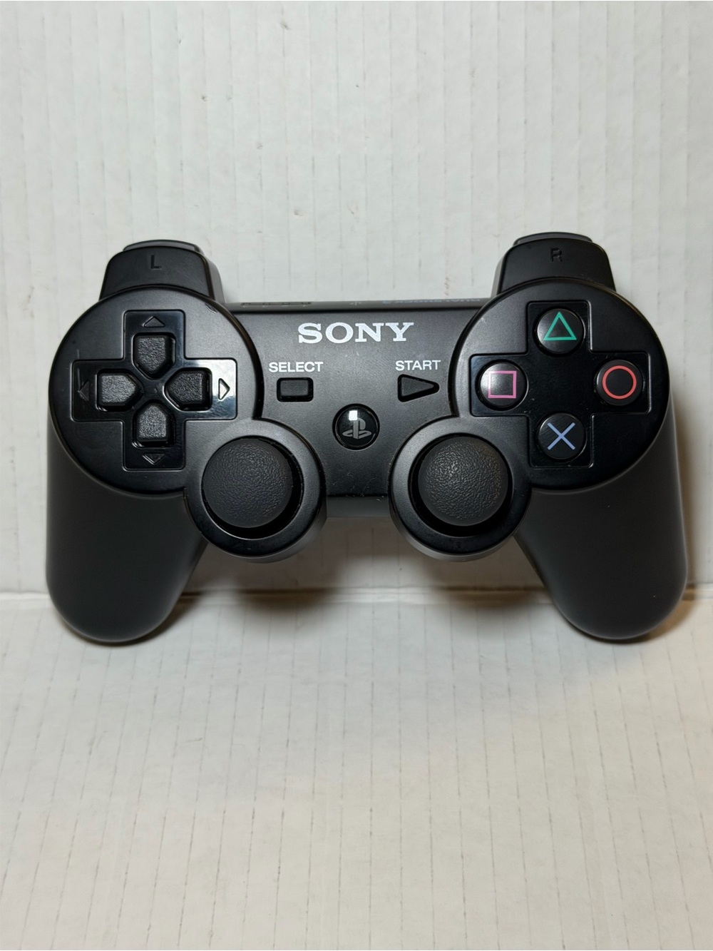 OEM PS3 Sony DualShock 3 PlayStation 3 Controller - Black - Tested, Working